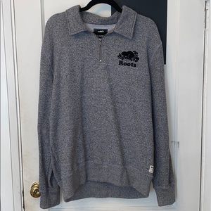 Roots salt and pepper 1/4 zip